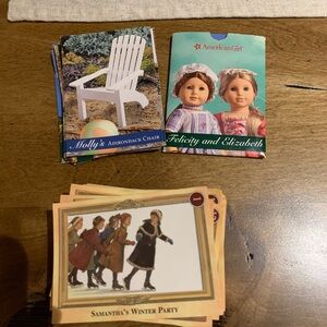 Lot of 50+ American Girl Trading Cards.  Like new!